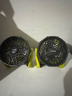 Ryobi Portable Fans – Lot of 2