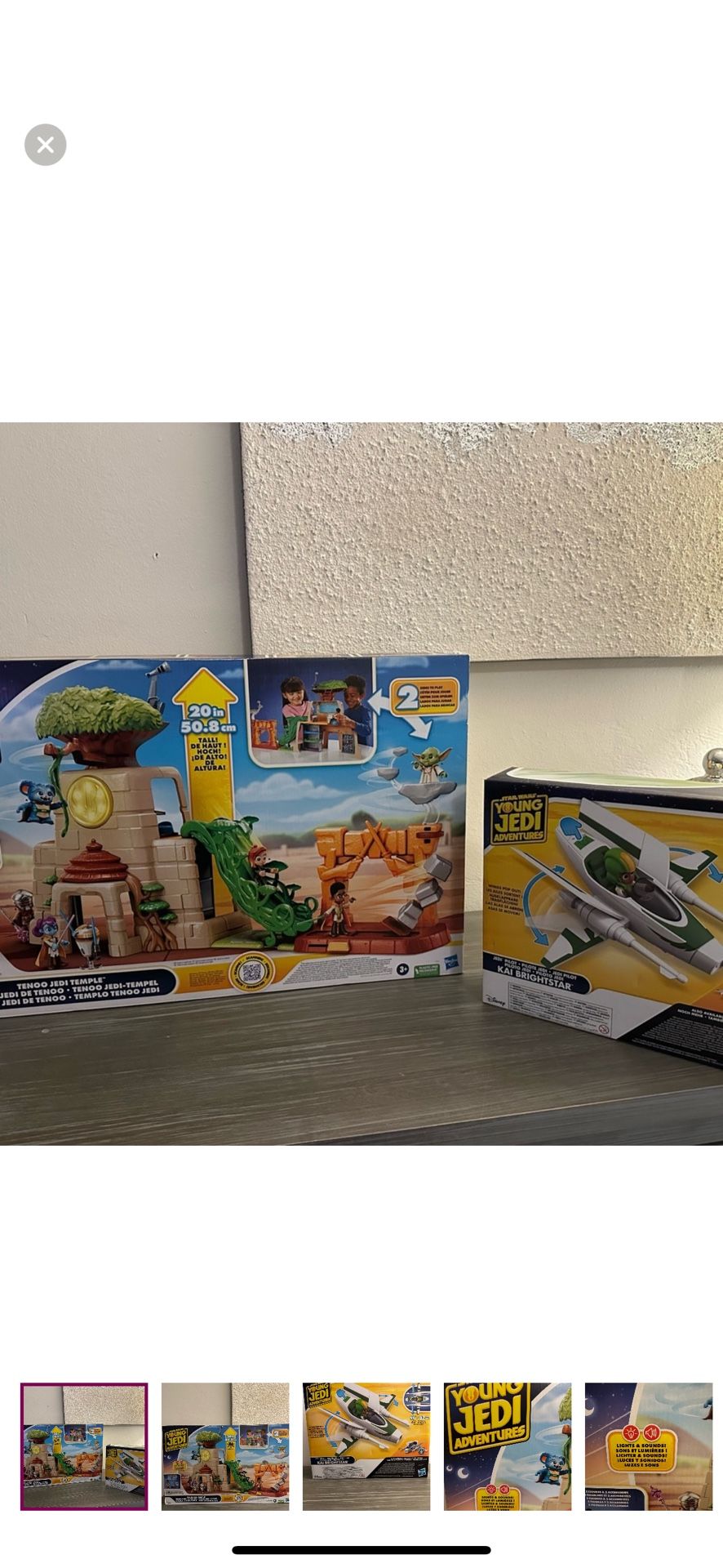 🆕Star Wars Jedi Temple & Jedi Pilot Kai Brightstar Bundle