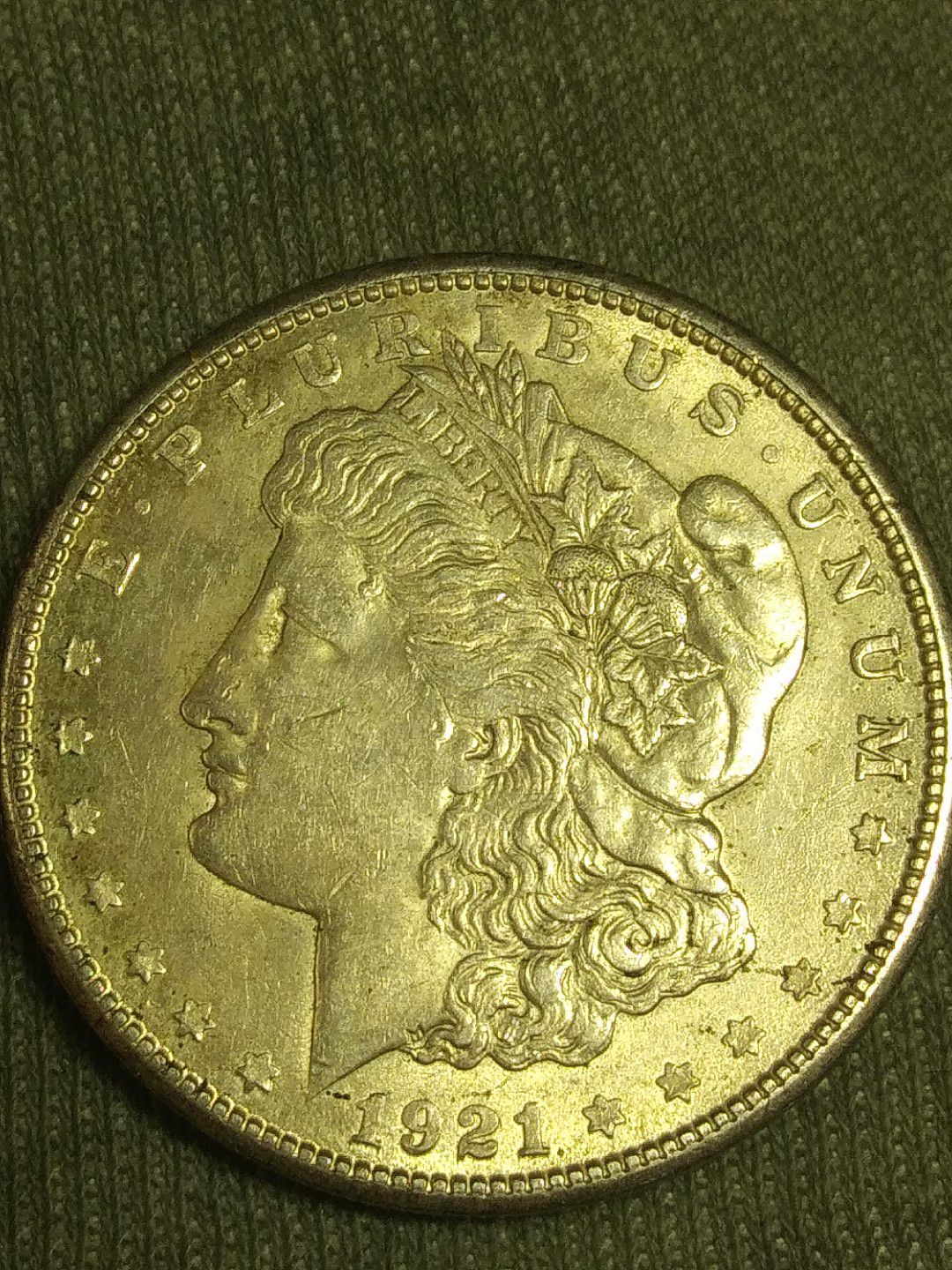 1921s SILVER Morgan Dollar