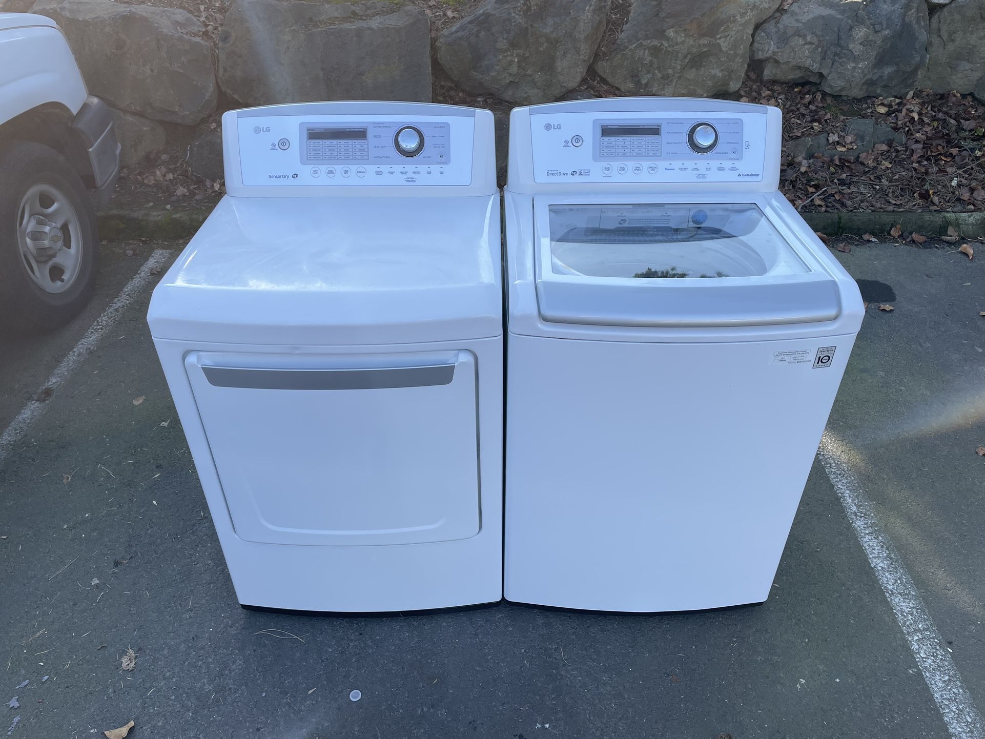 LG Washer And Dryer