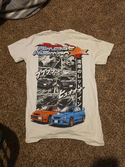 Almost Human JDM Anime Graphic T-Shirt