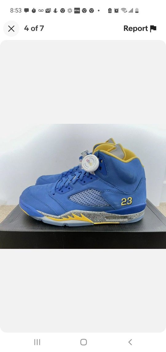 Jordan 5 Laney Size 10.5 DS
