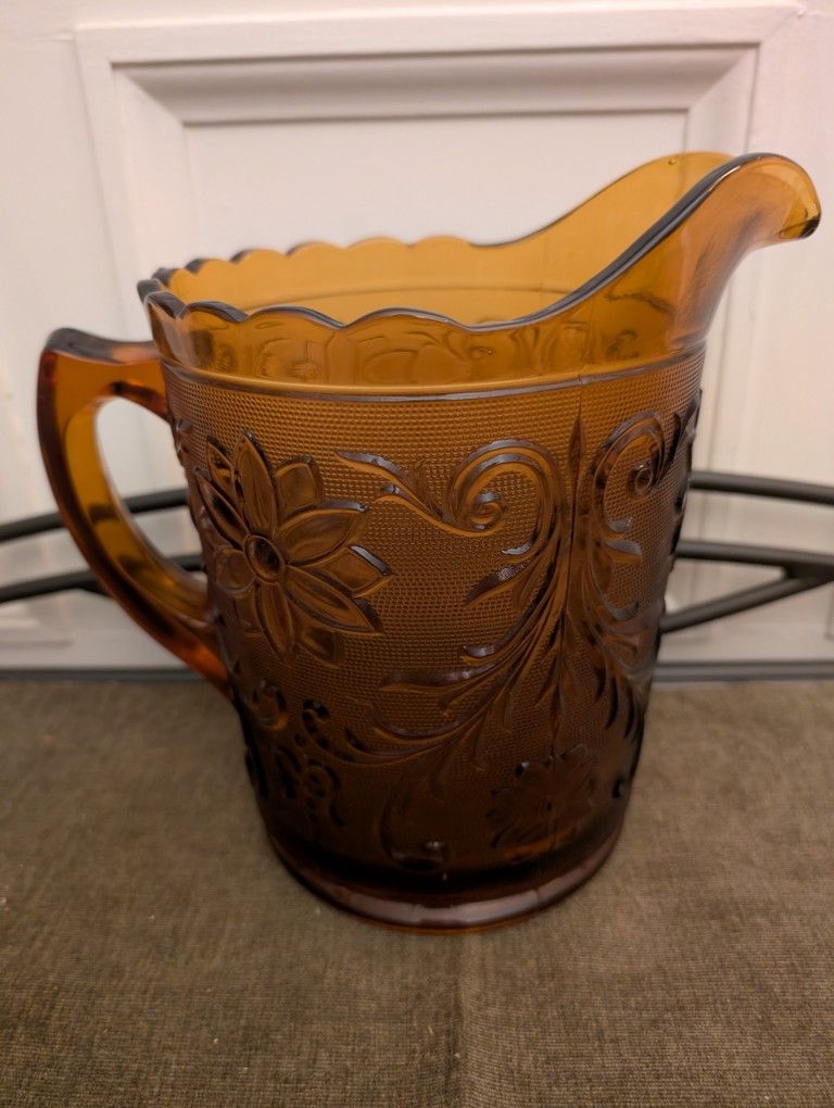 Tiara Indiana Glass Pitcher