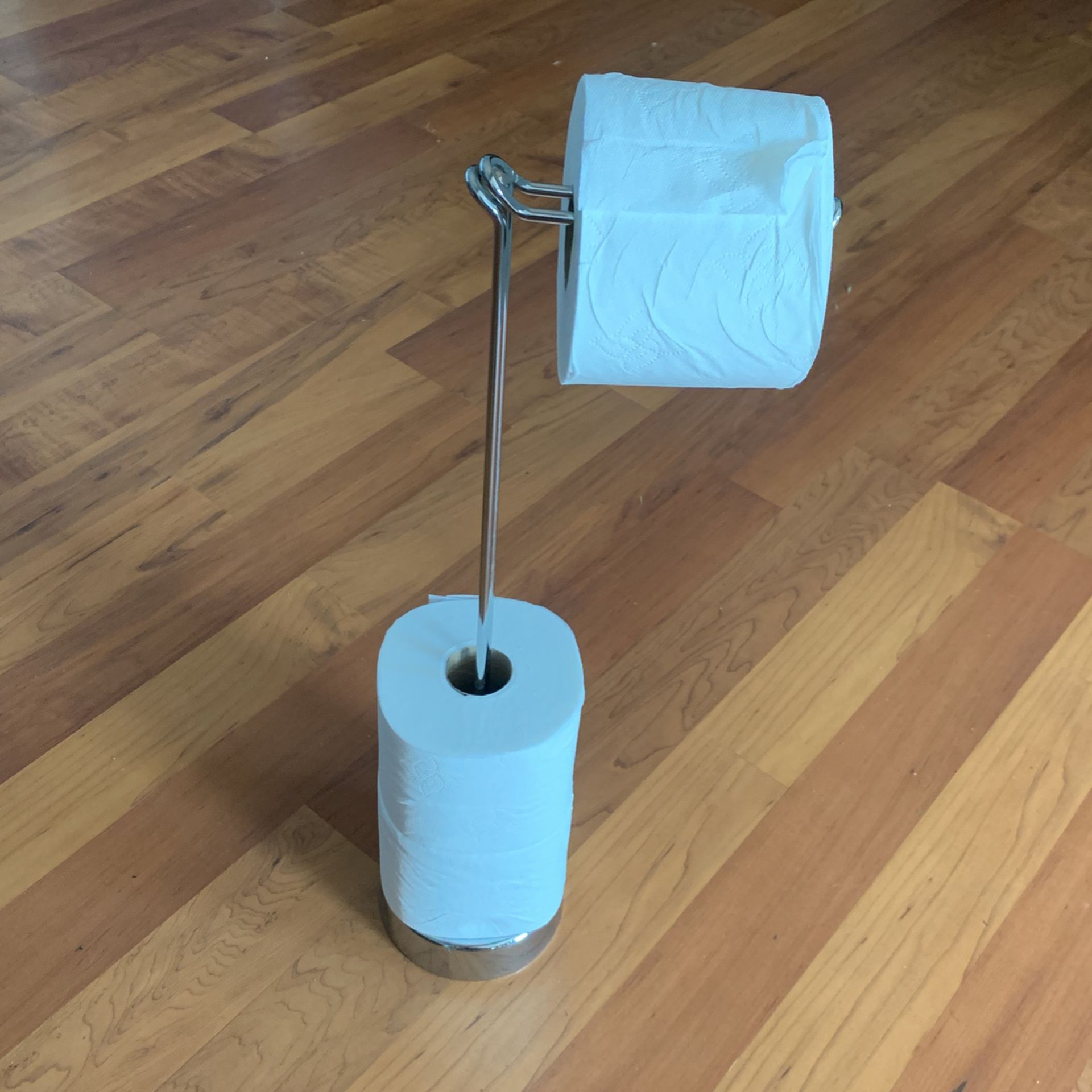Toilet Paper Holder Stand 