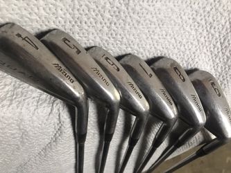 Men’s mizuno golf irons right hand Quad 4,5,6,7,8,9 clubs