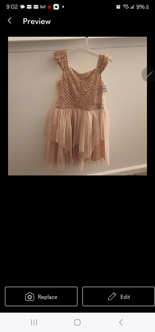 Cute Sequin Dress - NEW