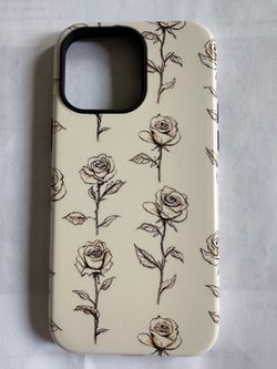 New! iPhone 14 Pro Max Vintage Rose Phone Case