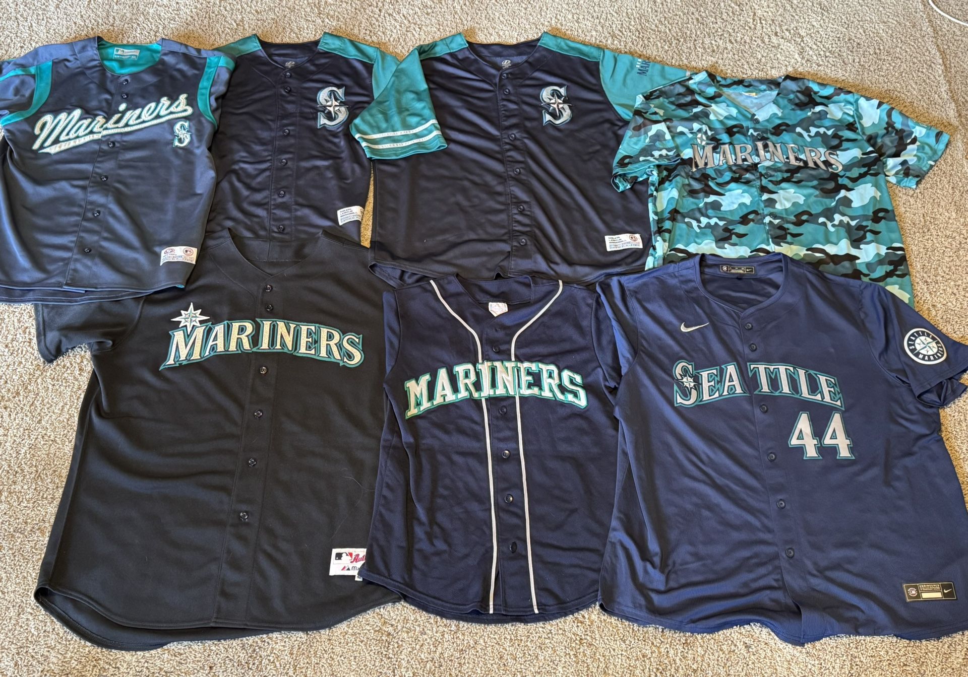 Seattle Mariners Jerseys (PricesVary)