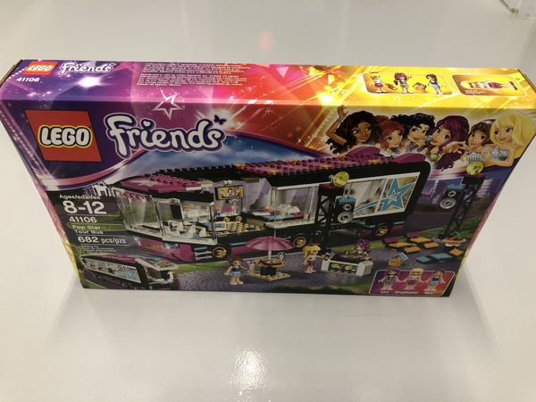 Lego Friends 41106 Pop Star Tour Bus New For Sale In San Antonio Tx