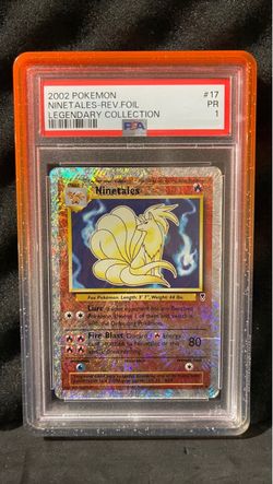 2002 Ninetales Reverse Foil PSA 1