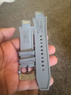 Invicta Subaqua Noma III grey silicone strap