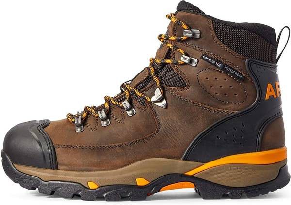 NEW Size  9 Wide ARIAT Men Endeavor 6" Waterproof Carbon Toe Work Boots Western