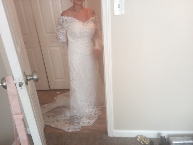 Wedding Dress Size 12