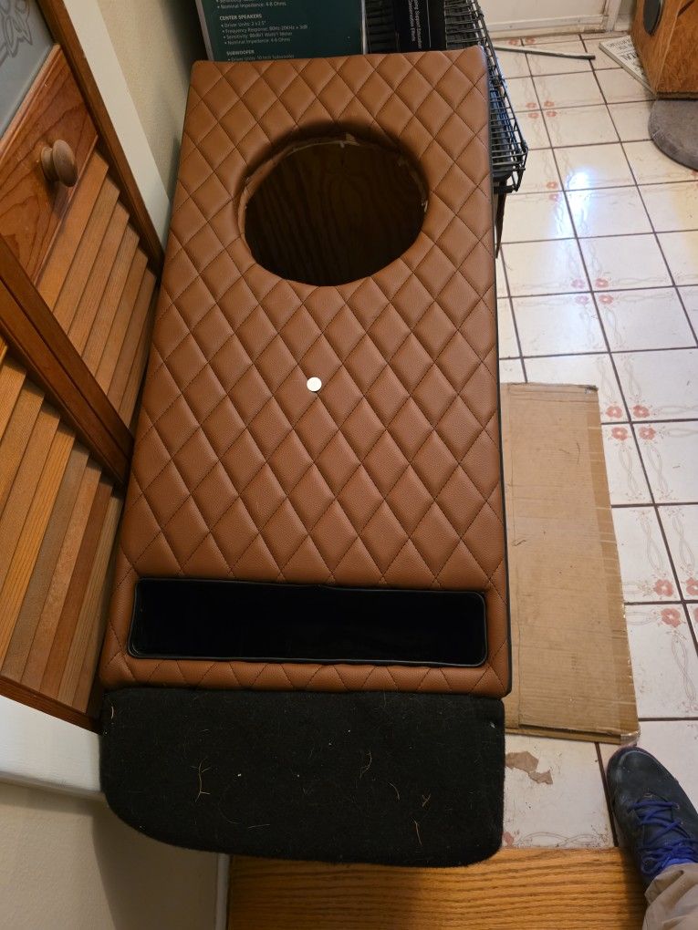 Leather Center Console