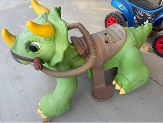 Ride on dinosaur