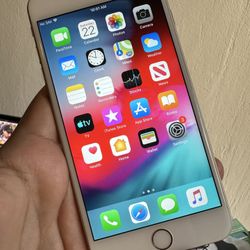Unlocked Gold iPhone 6 Plus 128GB 99% Battery