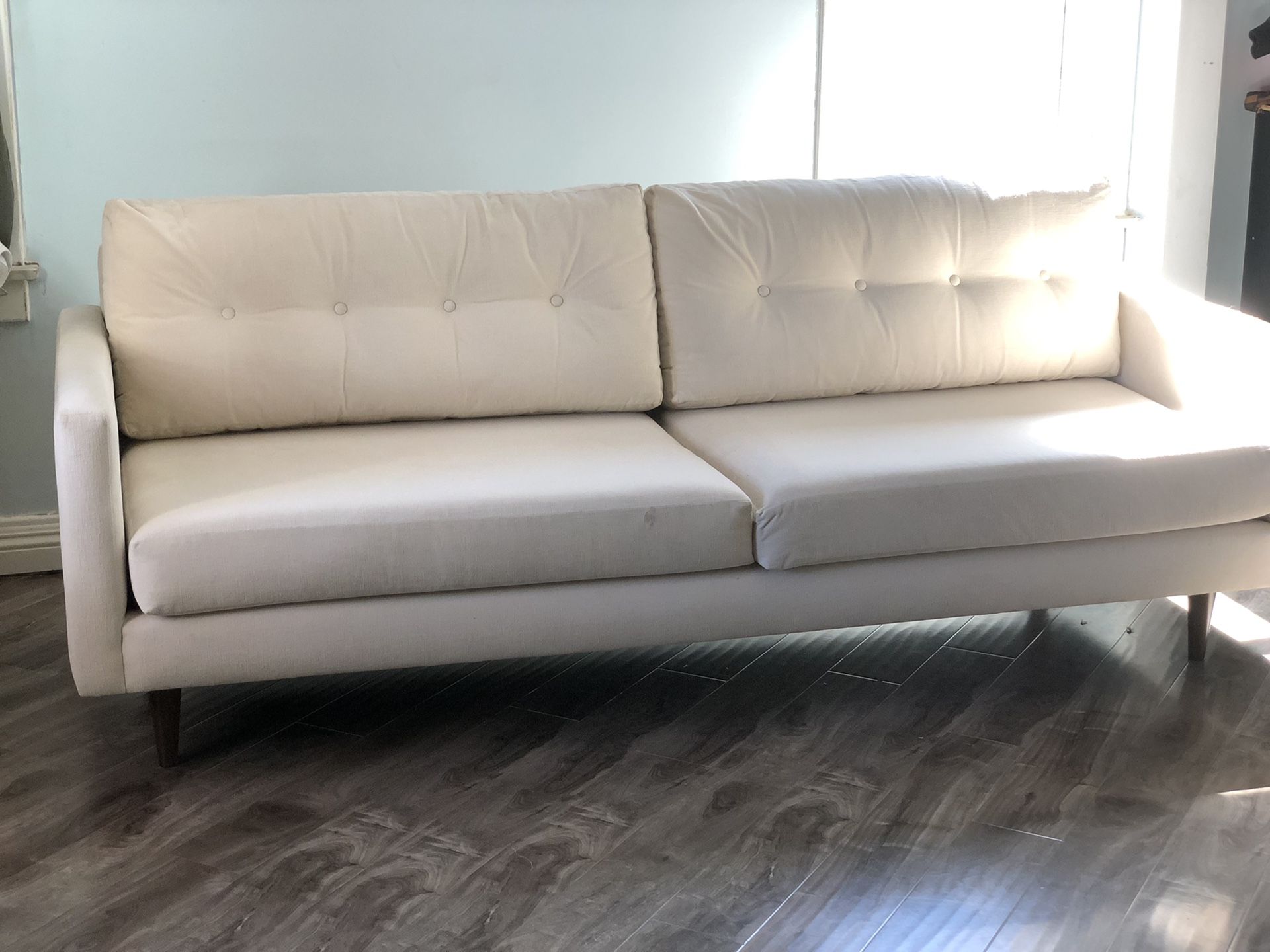 Modern sofa chair Custom couch combo white set mid century modern