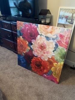 40in by 40in Canvas Painting