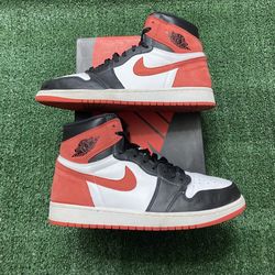 Jordan Track Red 1s size 12 USED But Clean