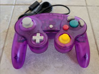 GameCube Controller - Transparent Purple