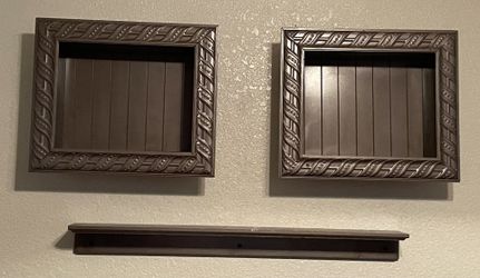 Pic Frame And Shelves