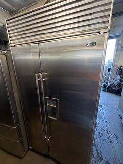 Sub-Zero 42”Stainless Steel Side-by-Side Refrigerator