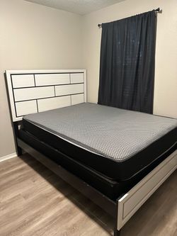 Mattress and bed frame