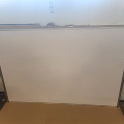 VIZ-PRO Dry Erase Board/Whiteboard, Non-Magnetic, Pack of 2, 6' x 4', Wall Mounted Board for School Office and Home


