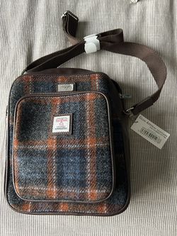 Harris Tweed Travel Bag - Brand New 100%