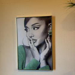 Custom Framed Ariana Grande Wall art