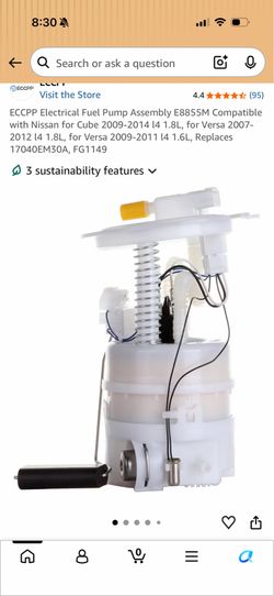 Nissan Electric Fuel Pump