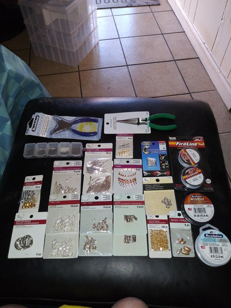 Beading Tools, Wire, Spacers