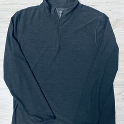 Men’s GapFit Pullover Sweater 1/4 Zip Lightweight Size Large