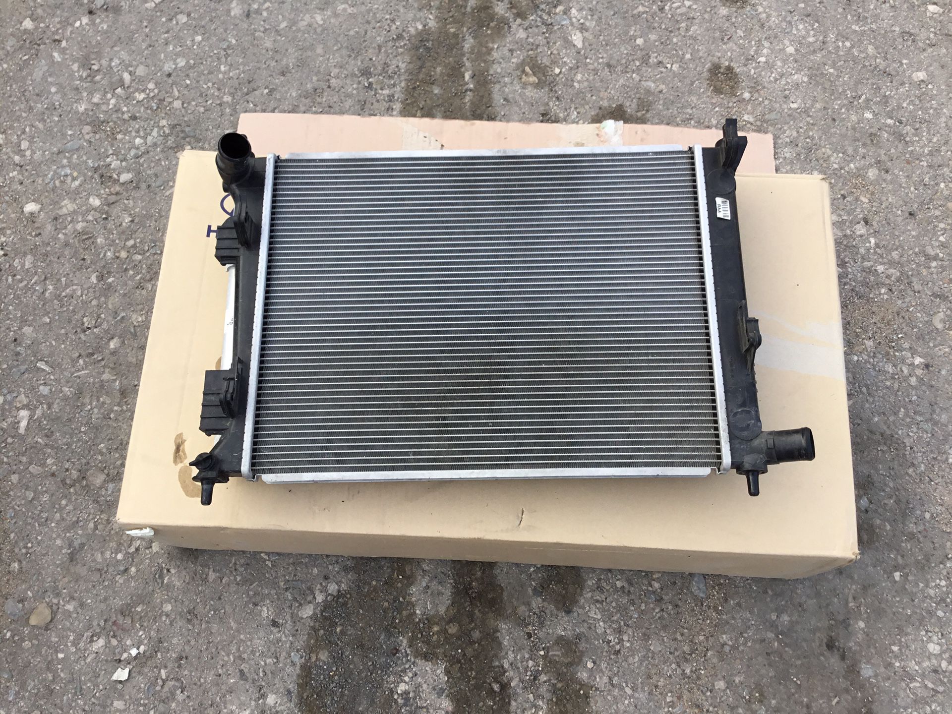 2018 Dodge Charger Radiator and AC Condenser