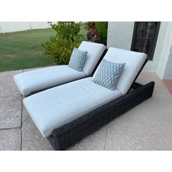 Arhaus chaise lounge deals