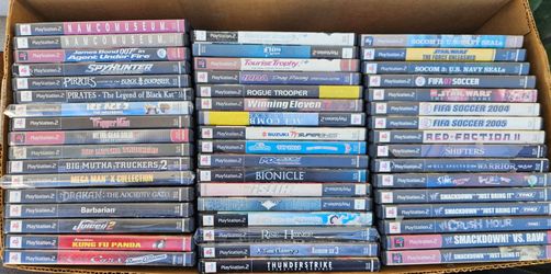 50 PS2 Games for 50 dollars