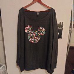 NWT  COTTON B MICKEY MOUSE TUNIC TOP
