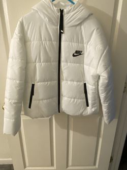 White Nike Puffer Jacket