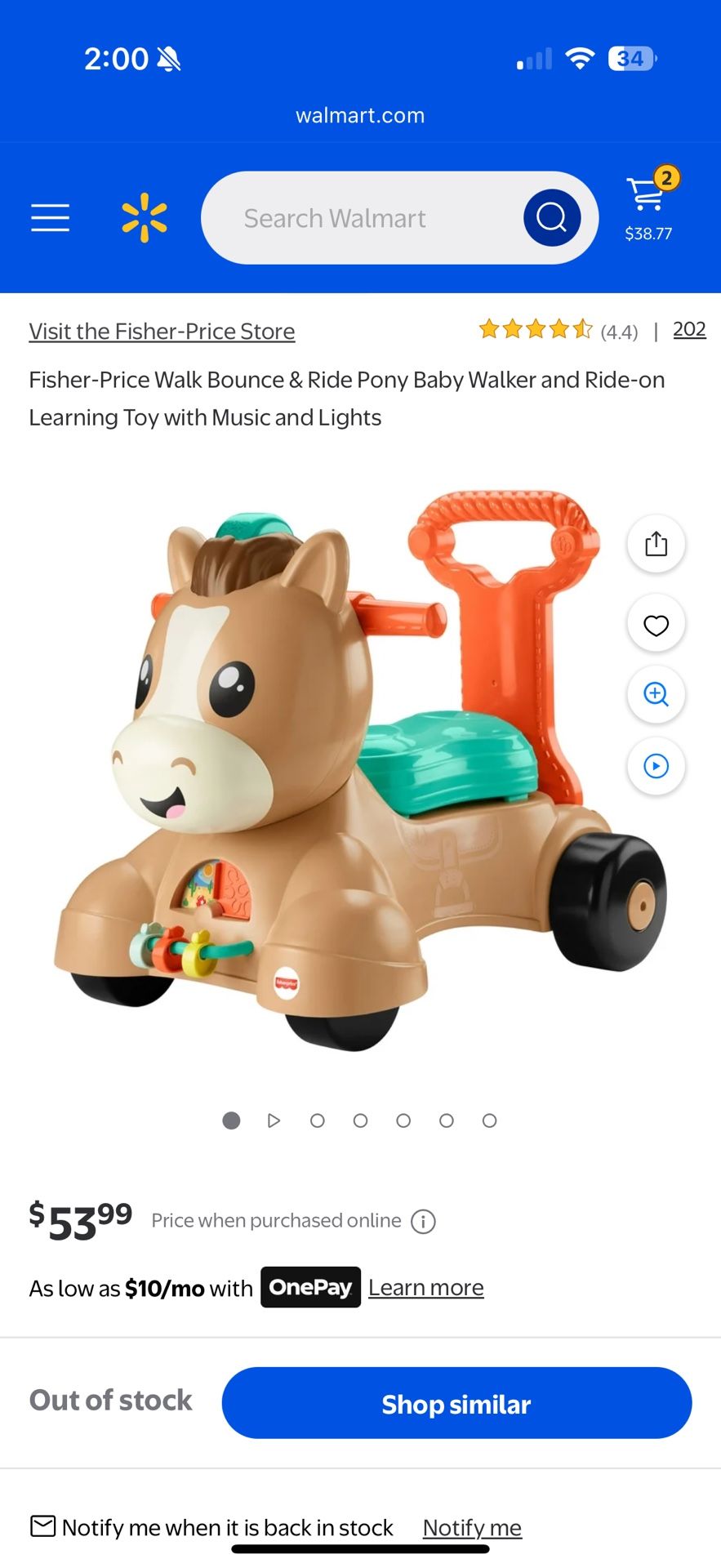 Fisher-Price Pony
