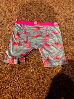 Men's Boxer Briefs Flamingo Pineapple Print