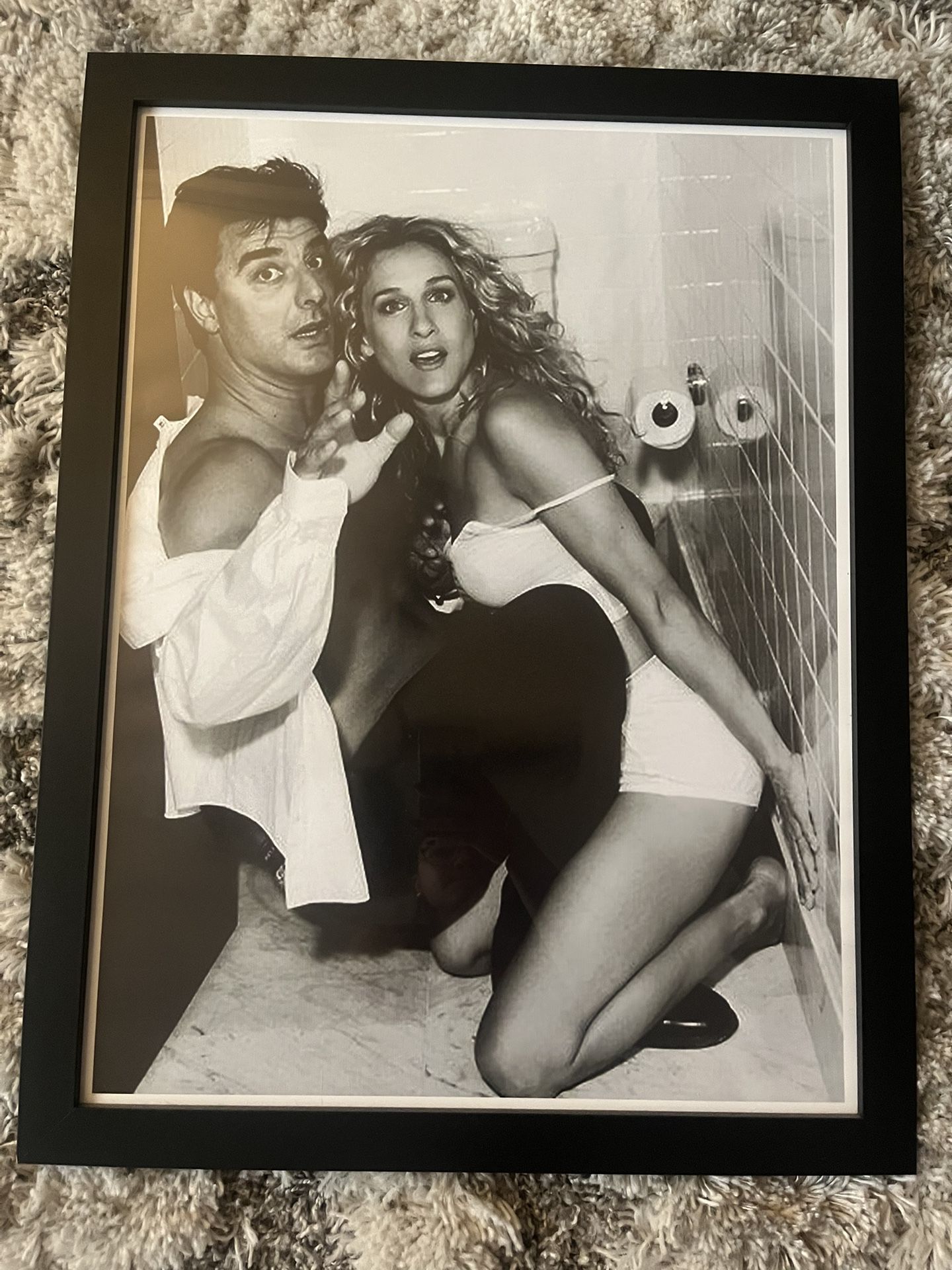 Carrie and Mr. Big Wall Art