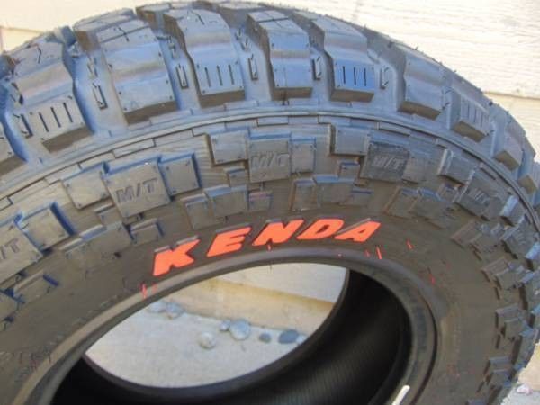 265 75 16 Kenda Klever M/T KR629 Tires 10PLY SOLID RAISED RED LETTERS