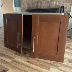 Kitchen cabinet with doors. Free! 