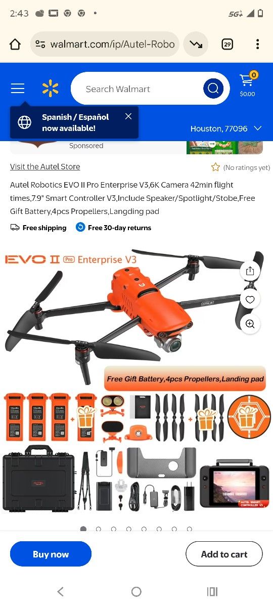 Autel Robotics Evo 2 V3 Drone