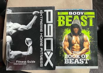 P90X Extreme Home Fitness Guide & Body Beast books only