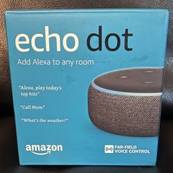 Amazon Echo Dot 3rd Gen Smart Speaker New Open Box