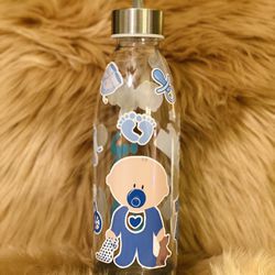 Baby Boy Clear Bottle Water 