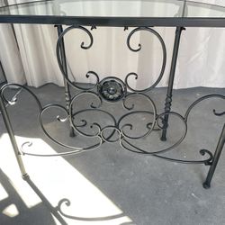 Iron Console Table For sale