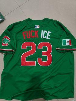 Custom 4XL Cubs jersey 