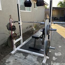 Heavy Duty Iron Gym Rack